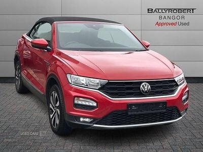 Red Used 2021 VW T-Roc Cabriolet Active Cabriolet | £17,495 (Fair price)
