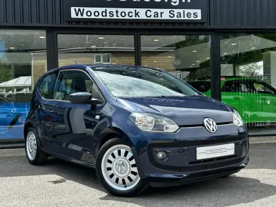 Used VW up! high up! 75 HP (55 kW) 2013 Blue Hatchback