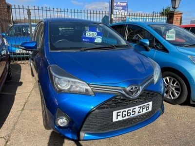 used Toyota Yaris (2015/65)1.33 VVT-i Sport (07/14-) 5d