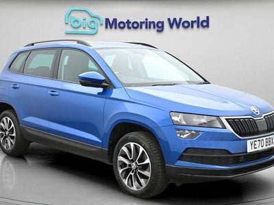Used Skoda Karoq SE Drive 150 HP (110 kW) 2020 Blue SUV