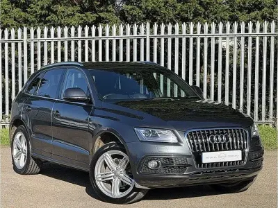 Begagnad Audi Q5 S-line plus 190 HK (139 kW) 2016 Grå SUV