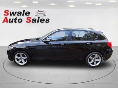 Used BMW 116 Sport Line 2015 Black Hatchback