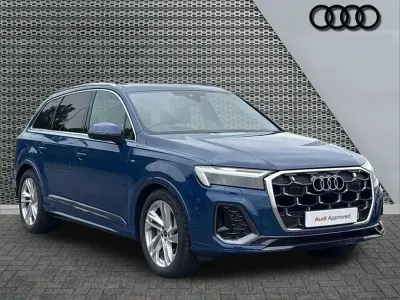 Used Audi Q7 S-Line 281 HP (206 kW) 2025 Blue SUV
