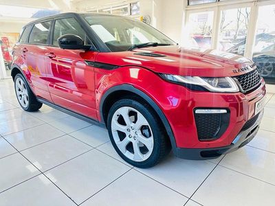 Used Land Rover Range Rover evoque HSE Dynamic 2015 Red Estate