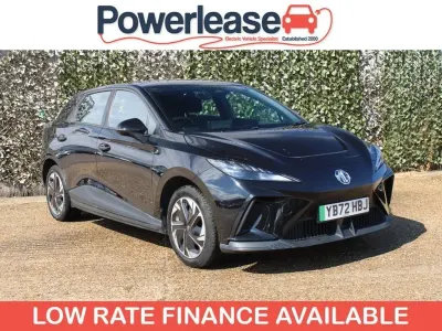 Used MG MG4 EV SE 50 kW (69 HP) 2022 Black Hatchback