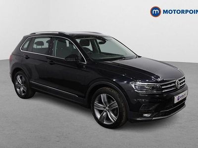 Used VW Tiguan SEL 2018 Black SUV