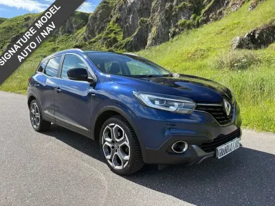 Used Renault Kadjar Signature 110 HP (80 kW) 2017 Blue SUV