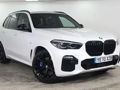 Used BMW X5 M Sport 265 HP (194 kW) 2020 White SUV
