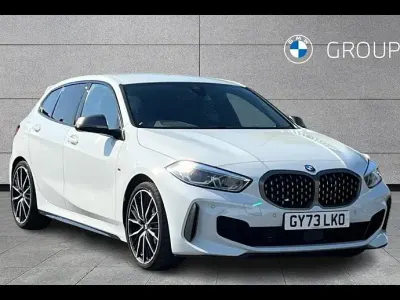 Used BMW M135 Shadowline 306 HP (225 kW) 2023 White Hatchback