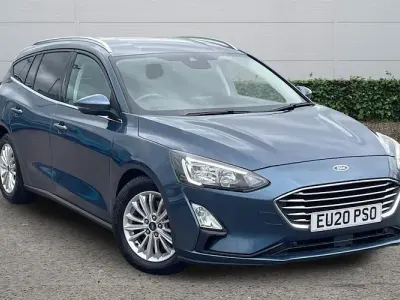 Used Ford Focus Titanium 150 HP (110 kW) 2020 Blue Estate