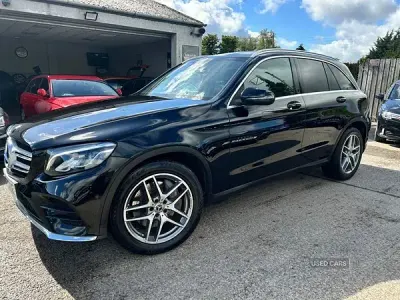 Second-hand Mercedes GLC220 AMG line 2017 Negru Break