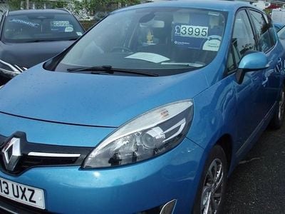 Begagnad Renault Grand Scénic III Dynamique 110 HK (80 kW) 2013 Blå Minibuss