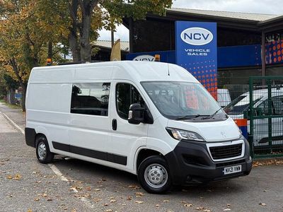 Used Peugeot Boxer S 140 HP (102 kW) 2021 White Van