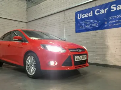 Used Ford Focus Zetec 2014 Red Hatchback