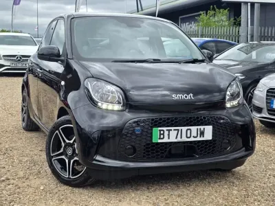 Used Smart ForFour Electric Drive Premium 60 kW (82 HP) 2021 Black Hatchback