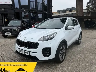 Used Kia Sportage 182 HP (133 kW) 2018 White SUV