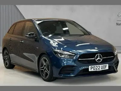 Used Mercedes B200 AMG Line Premium 163 HP (119 kW) 2022 Blue  MPV