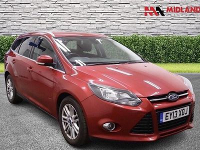 Used Ford Focus Titanium 115 HP (84 kW) 2013 Red Estate