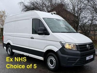 White Used 2021 VW Crafter Startline Van | £22,794 (Expensive)