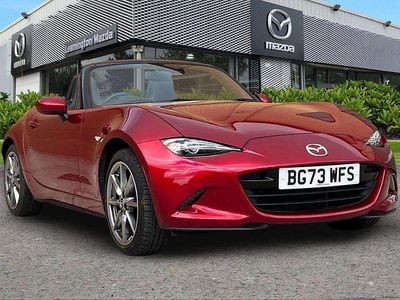 Used Mazda MX5 Exclusive-Line 184 HP (135 kW) 2023 Red Cabriolet