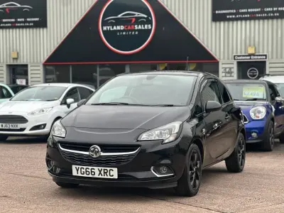 Używany Vauxhall Corsa SRi 90 KM (66 kW) 2016 Czarny Hatchback