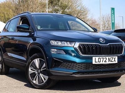 Used Skoda Karoq SE Drive 108 HP (79 kW) 2022 Blue SUV