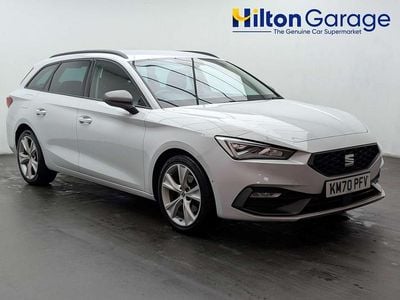 Used Seat Leon FR 150 HP (110 kW) 2020 White Estate
