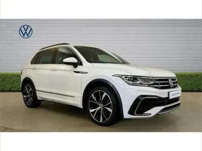 Used VW Tiguan R-line 150 HP (110 kW) 2023 White SUV