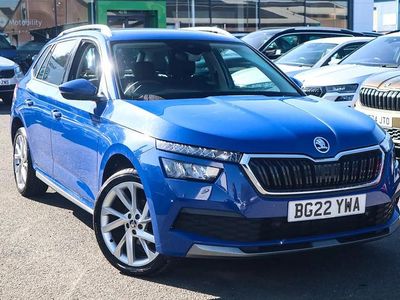Used Skoda Kamiq SE L Executive 108 HP (79 kW) 2022 Blue SUV