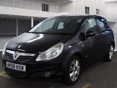 Black Used 2009 Vauxhall Corsa Design Edition Hatchback | £2,499 (Good price)