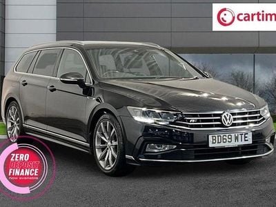 Black Used 2019 VW Passat R-line Estate | £16,750 (A bit pricey)