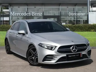 Used Mercedes A35 AMG 301 HP (221 kW) 2019 Silver Hatchback