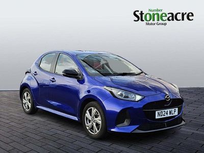 Used Mazda 2 Exclusive-Line 116 HP (85 kW) 2024 Blue Hatchback