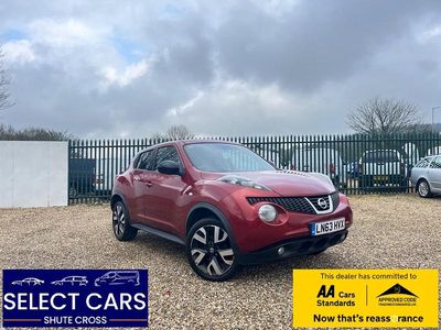 Used Nissan Juke N-TEC 110 HP (80 kW) 2013 Red SUV