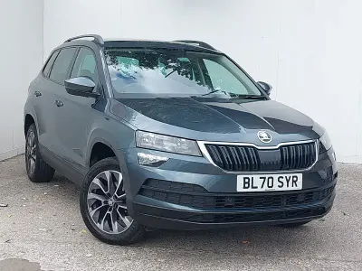 Used Skoda Karoq SE Drive 150 HP (110 kW) 2021 Grey SUV
