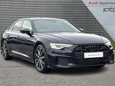 Used Audi A6 Black Edition 200 HP (147 kW) 2024 Blue Sedan