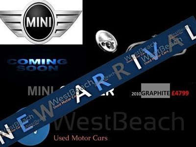 used Mini Cooper Hatch 1.6Graphite [122] 3dr Hatchback 2010