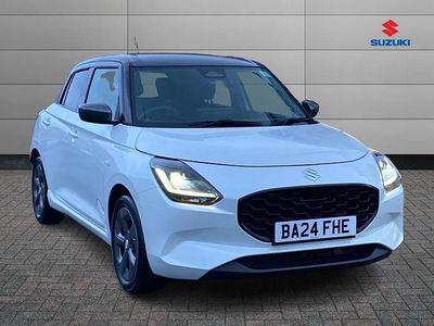 White Used 2024 Suzuki Swift Hatchback | £13,877 (Fair price)