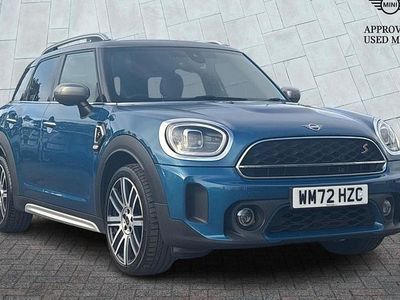 Blue Used 2022 Mini Cooper S Exclusive Hatchback | £21,975 (A bit pricey)