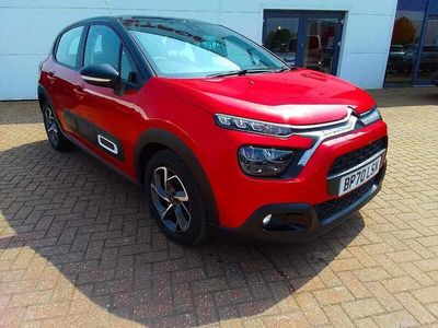 used Citroën C3 1.2 PURETECH SHINE EAT6 EURO 6 (S/S) 5DR PETROL FROM 2021 FROM EXETER (EX2 8NP) | SPOTICAR