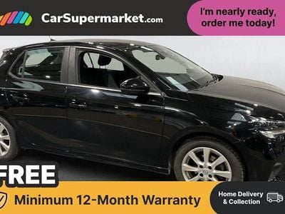 Used Vauxhall Corsa Design Edition 75 HP (55 kW) 2023 Black Hatchback