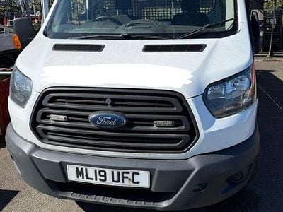 Used Ford Transit 130 HP (95 kW) 2019 White Cabriolet
