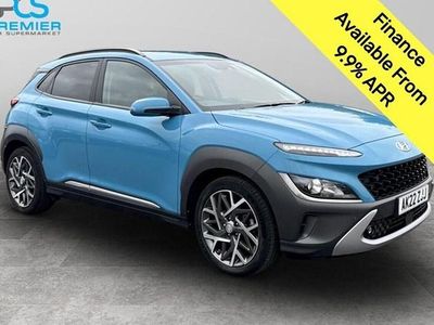 Second-hand Hyundai Kona Premium 141 CP (103 kW) 2022 Albastru SUV