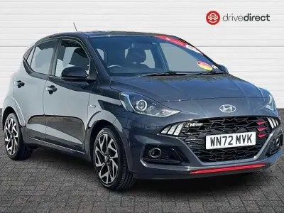 Used Hyundai i10 N Line 100 HP (73 kW) 2022 Grey Hatchback