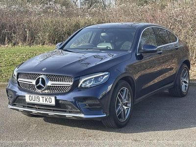 Used Mercedes GLC250 AMG Line Premium 2019 Blue Coupe