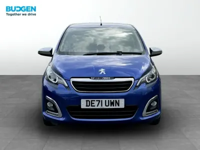 Begagnad Peugeot 108 Collection 71 HK (52 kW) 2021 Blå Halvkombi