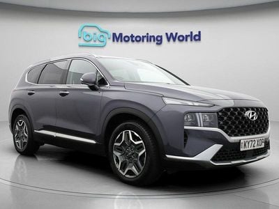 Blue Used 2022 Hyundai Santa Fe Ultimate SUV | £26,600 (Good price)