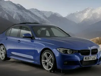 Used BMW 318 Sport Line 2016 Blue Sedan