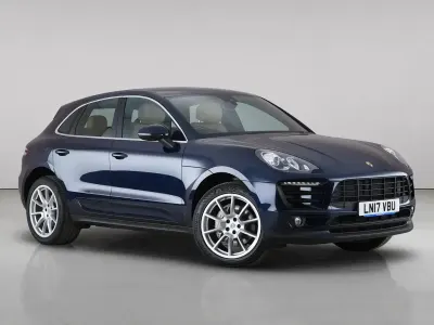 Used Porsche Macan 258 HP (189 kW) 2017 Blue SUV