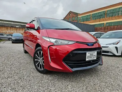 Usado Toyota Estima Hybrid 2018 Vermelho Monovolume